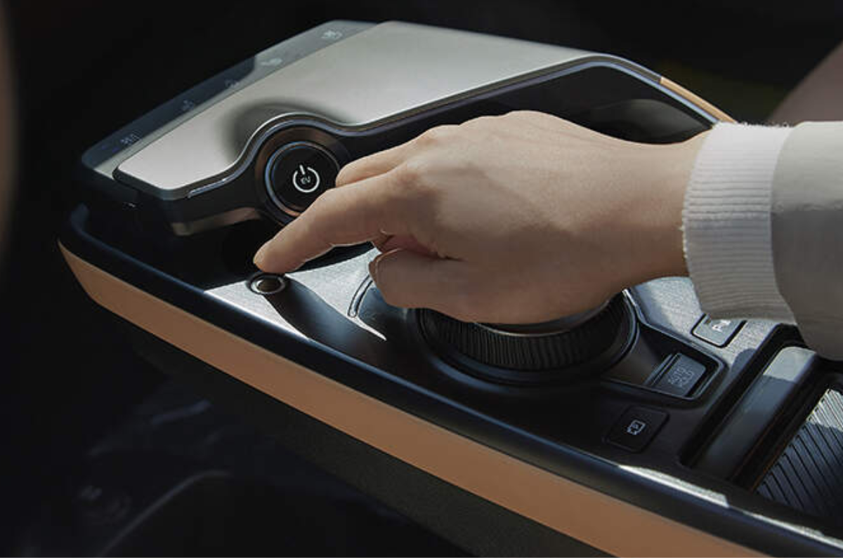 Kia EV6 facelift fingerprint sensor